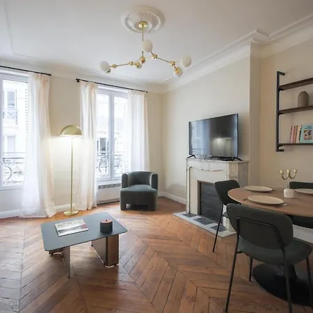 2#appart 6pers#2 Chambres#commerce#fullequipped#ac Parigi