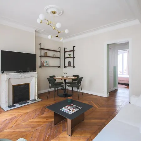 2#appart 6pers#2 Chambres#commerce#fullequipped#ac * Parigi