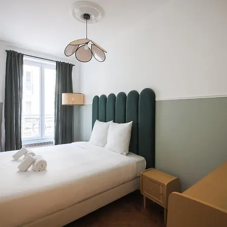 2#appart 6pers#2 Chambres#commerce#fullequipped#ac * Parigi