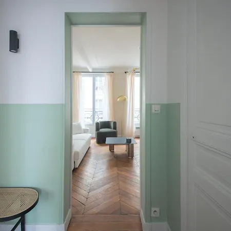 2#appart 6pers#2 Chambres#commerce#fullequipped#ac * Parigi